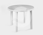 Mesa de Jardim Viana ( ø 90cm) Branco