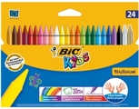 Lápis de Cera 24Un. Bic Kids