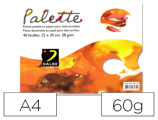 Paleta Papel Dalbe Descartável Din A4 40 Folhas 60 gr