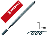 Marcador Stabilo Aguarelavel Pen 68 Cinza Azulado Intenso 1 mm