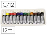 Pintura Acrilica Daler Rowney Simply Caixa de 12 Cores Sortidas Tubo de 12 Ml