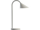 Candeeiro de Escritorio Unilux Sol LED 4w Braco Flexível Abs e Metal Branco Base 14 cm Diametro