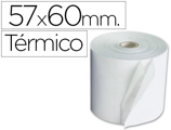 Rolo de Calculadora Exacompta Termico 57 mm X 60 mm 55 g/m2