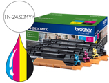 Toner Brother tn243cmyk dcp-l3510cdw / hl-l3270cdw / mfc-l3710cw Multipack Preto Amarelo Magenta Ciano 1000 Pag