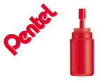 Cartucho Pentel de Recarga para Marcador Easyflo Cor Vermelho