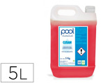 Liquido de Limpeza Casas de Banho Pool Chemical Clisan Anticalcario Garrafa 5 Litros