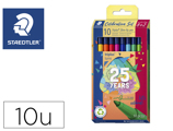 Marcador Staedtler Triplus Happy Estuche de 10 Unidades Colores Surtidos