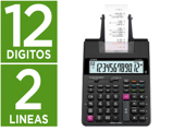 Calculadora Casio hr-150rce Impressora Ecra Lc Papel 58 mm Impressão Bicolor 12 Digitos Ac/dc Cor Preto