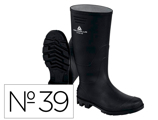 Botas Deltaplus de Segurança Stone Pvc Preto Sola de Pitoes Tamanho 39