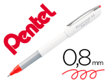 Roller Ball Pentel Floatune Ponta de 0,8 mm Cor Vermelho