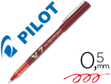 Marcador Pilot Ponta Fina v-7 Vermelho 0.7 mm