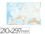 Mapa Mudo B/n Europa -fisico