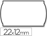 Rolo de Etiquetas Adesivas Meto Onduladas 22 X 12 mm Lisa Removível Rolo 1500