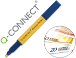 Marcador Euro Tester Pen Q-connect para Detectar Notas Euro Falsas