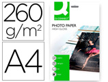 Papel Fotografia Q-connect Glossy Caixa 20 Folhas 260 gr Papel Revestido