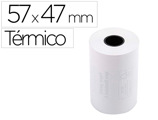 Rolo Termico para Impressora 57x47x11 mm 58 gr