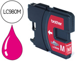 Tinteiro Brother lc-980m Magenta