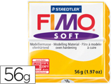 Pasta para Modelar Staedtler Fimo Soft 56 gr Cor Amarelo