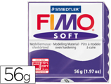 Pasta para Modelar Staedtler Fimo Soft 56 gr Cor Violeta Escuro