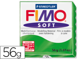 Pasta para Modelar Staedtler Fimo Soft 56 gr Cor Verde Tropical