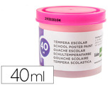 Guache Escolar 40 Ml Rosa