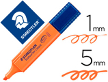 Marcador Staedtler Textsurfer Classic 364 Fluorescente Laranja