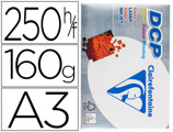 Papel Fotocopia Clairefontaine Din A3 160 gr Pack de 250 Folhas