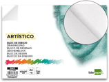 Bloco de Desenho Artistico Colado 297x420 mm 30 Folhas 120gr sem Esquadria