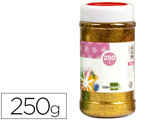 Purpurina Fantasia Cor Ouro Metalizado Frasco de 250 gr