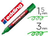 Marcador Edding Permanente 300 Verde Ponta Redonda 1,5 mm