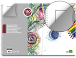 Bloco de Desenho Artistico Espiral 460x325mm 20 Folhas 180 gr com Esquadria