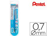 Lapiseira Pentel Orenz 0,7 mm -azul-em Blister de 1 Unidade