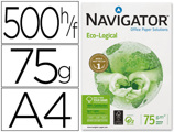 Papel Fotocopia Navigator Din A4 75 gr Pack de 500 Folhas