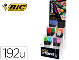 Marcador Bic Intensity Fine Punta de Fibra 0,4 mm Expositor 192 Unidades Colores Surtidos 160x130x345