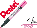 Marcador Pentel mmp20 Paint Vidro e Plástico Rosa