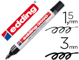 Marcador Edding 3000 Preto Permanente-ponta Redonda 3 mm