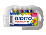 Guache Escolar Giotto 7,5 Ml 5 Cores Sortidas