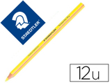 Lápis Fluorescente Staedtler Triangular Top Star Amarelo Caixa de 12 Unidades