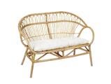 Banco em Rattan 120x67x85 cm