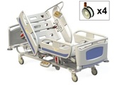 Camas Hospitalares Matrix T40 2185x958x380mm C/ Comando Suspenso e Pé, 5º Roda e Alarme