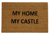 Tapete de Entrada "MY HOME MY CASTLE" 40X60