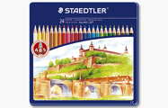 Lápis de Cor 17cm Staedtler 24