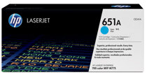 Toner HP Azul CE341A - (651A)