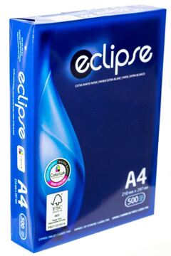 Resma Papel 75 Grs A4 500fls Eclipse