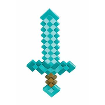 Espada de Brincar Minecraft Diamante Azul