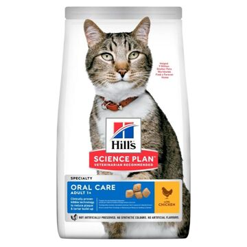 Comida para Gato Hill's Sp Adult Oral Care Frango 1,5 kg Adultos