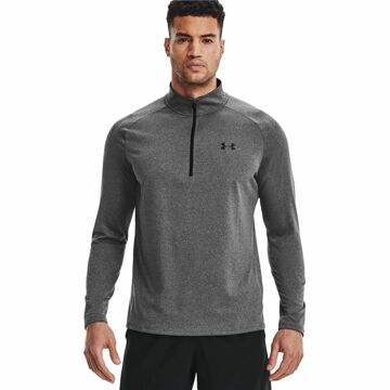 Camisola de Manga Comprida Homem Under Armour Tech™ ½ Zip Cinzento Escuro XL