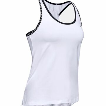 T-shirt de Alças Mulher Under Armour Knockout Branco S