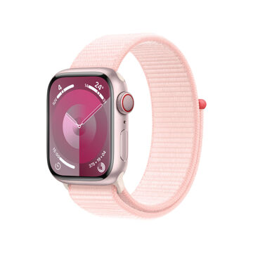 Correia para Relógio Watch S9 Apple MRJ13QL/A Cor de Rosa 1,9" 41 mm