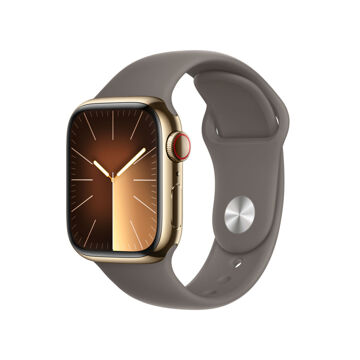 Smartwatch Apple Watch Series 9 Gps + Cellular S/m 41 mm Castanho Dourado